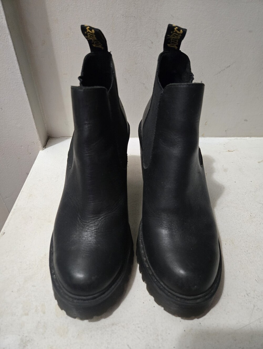 Dr. Martens Black Hurston Boots